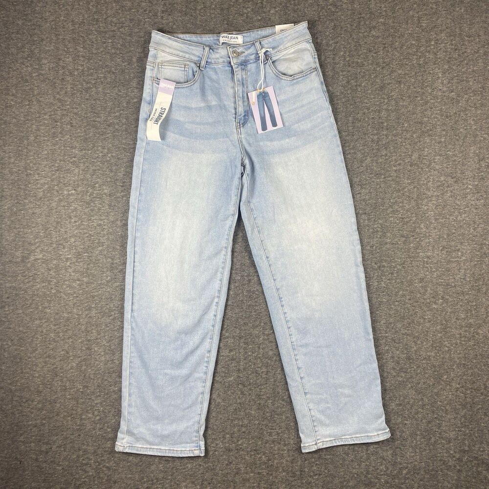 Wax Jean Collection Womens /Juniors 11/30 Light Straight Wide Leg 90333 Loose - Picture 2 of 15